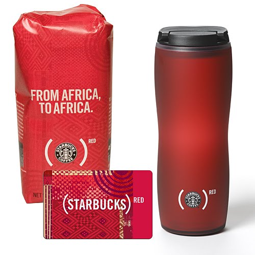 Starbucks (RED) campaign